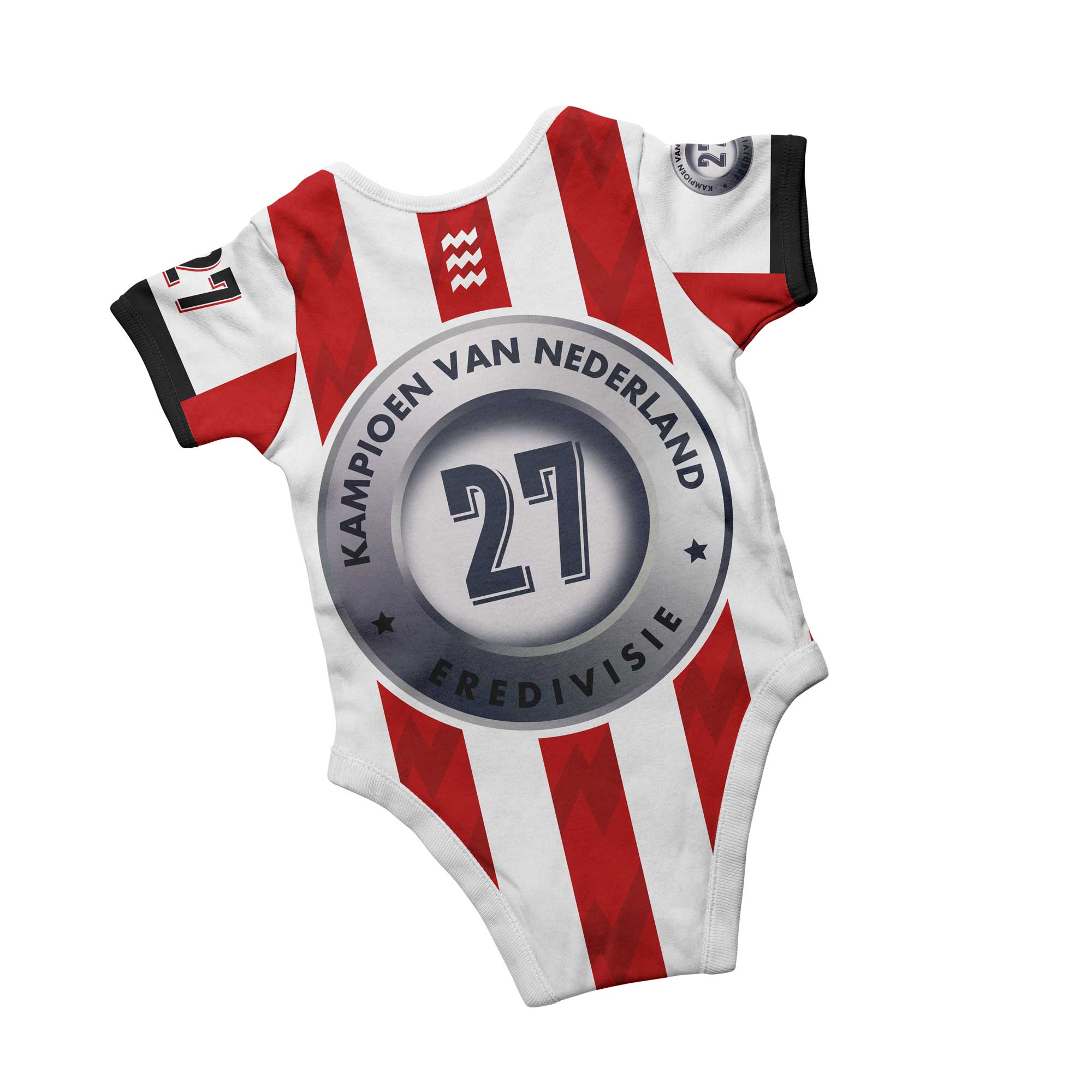 Baby Romper Kampioen 2026 - Eindhoven Voetbalhoofdstad