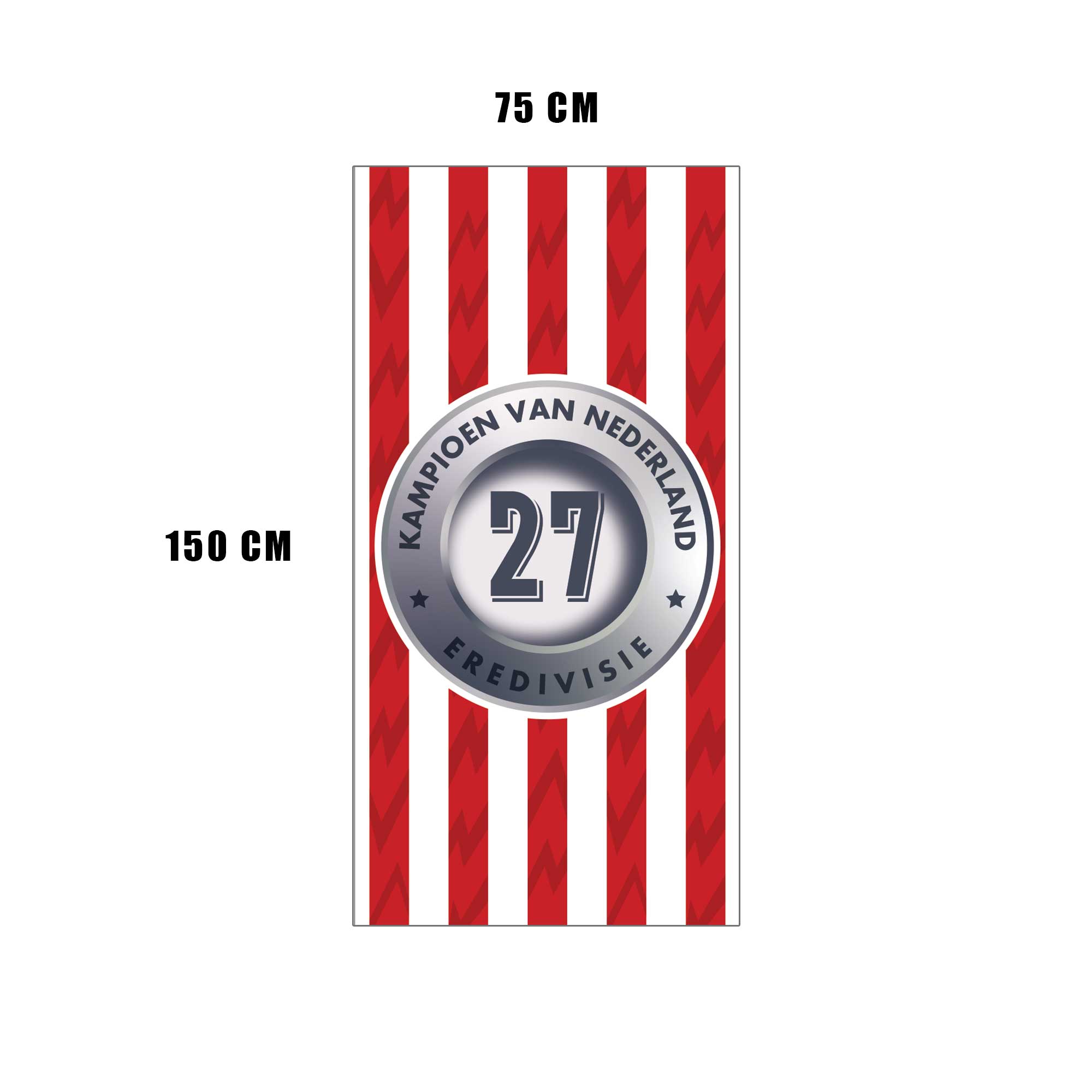 Handdoek Kampioen 2026 - Formaat 150x75CM